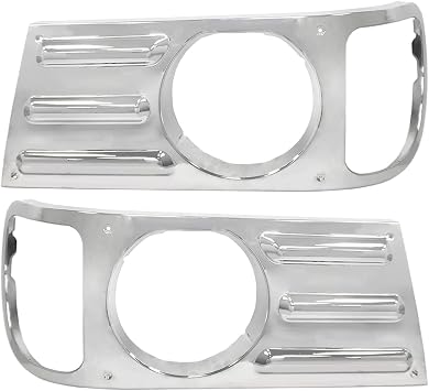 Headlight Bezel Chrome - L/R for Mack