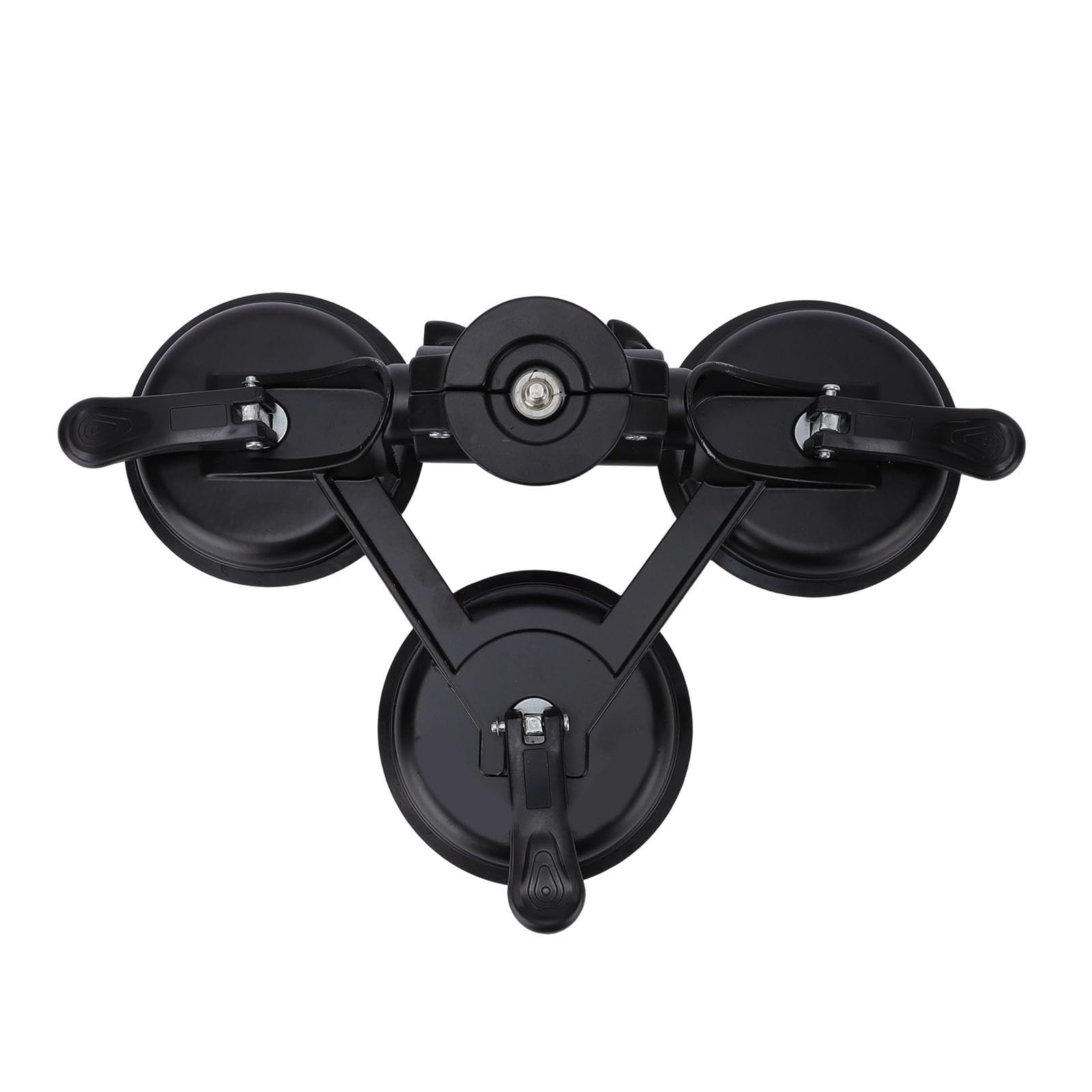 Supporto da Auto per Carichi Pesanti con Tripla Ventosa, Vite da 1/4 di Pollice per Fotocamera DSLR Mirrorless, Forte Aspirazione, Carico di 20 Kg Sul Cruscotto, Parabrezza, Tettuccio