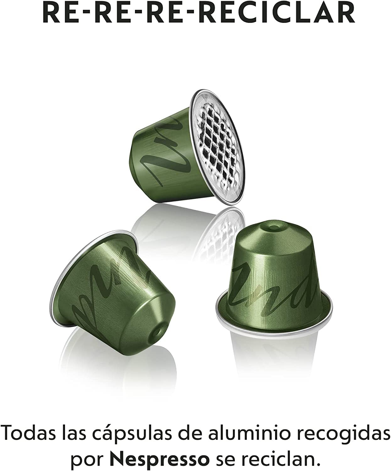 Nespresso Original Selección de Cafés Intensos, 100 Cápsulas (20 Ristretto, 20 Arpeggio, 20 Roma, 20 Kazaar y 20 Napoli) para Máquina de Café, Cafetera, Tueste Intenso