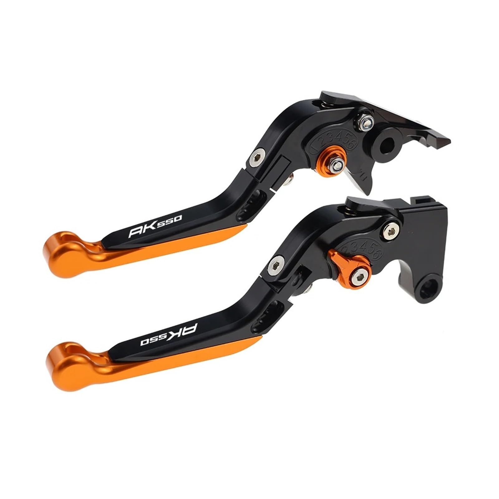 Yxbswbjd 16 Aluminum Alloy Folding Brake Lever For Ak550 Motorcycle Folding Extendable Brake Clutch Levers