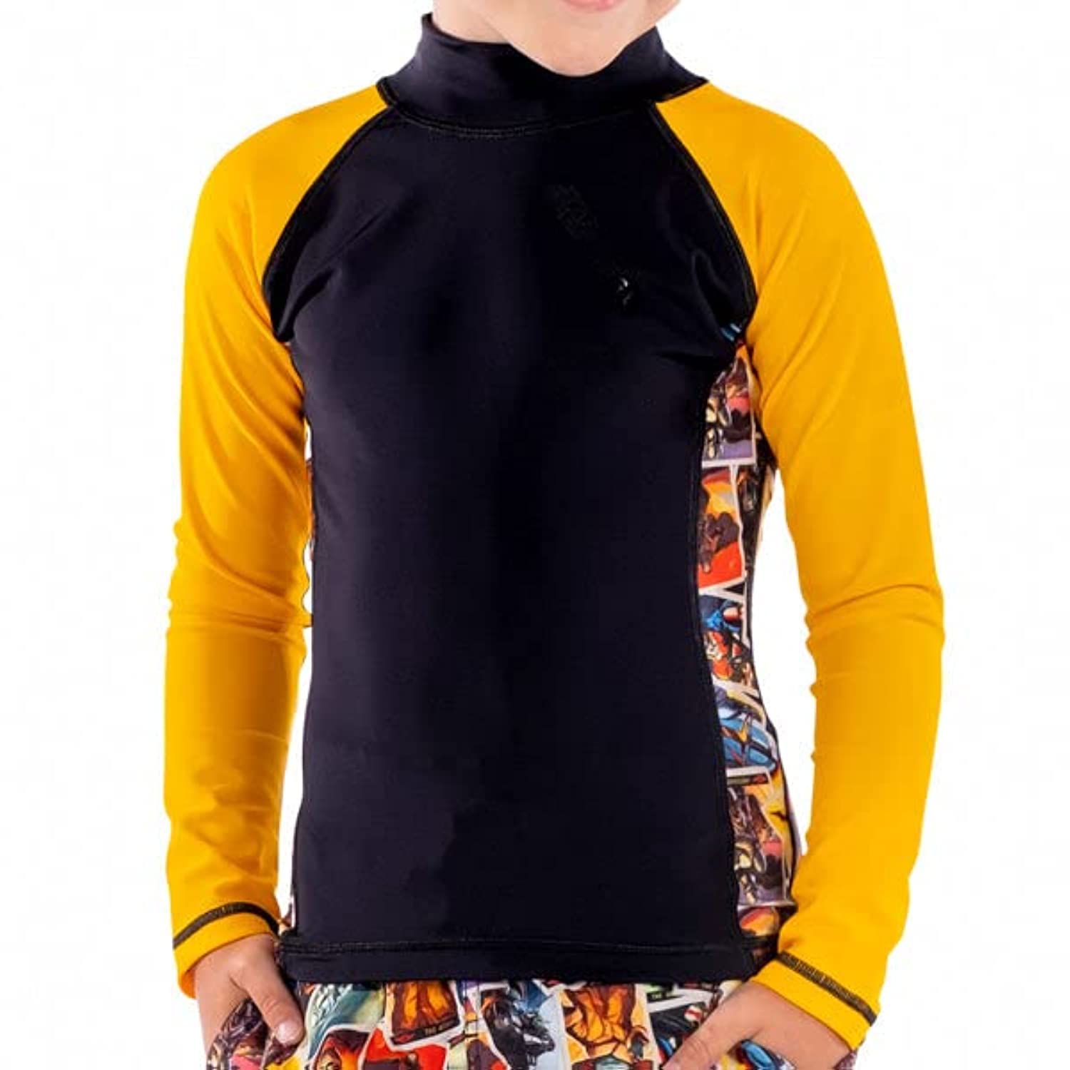 COEGA SunwearBoys Rashguard Long Sleeves One Piece Swimsuit
