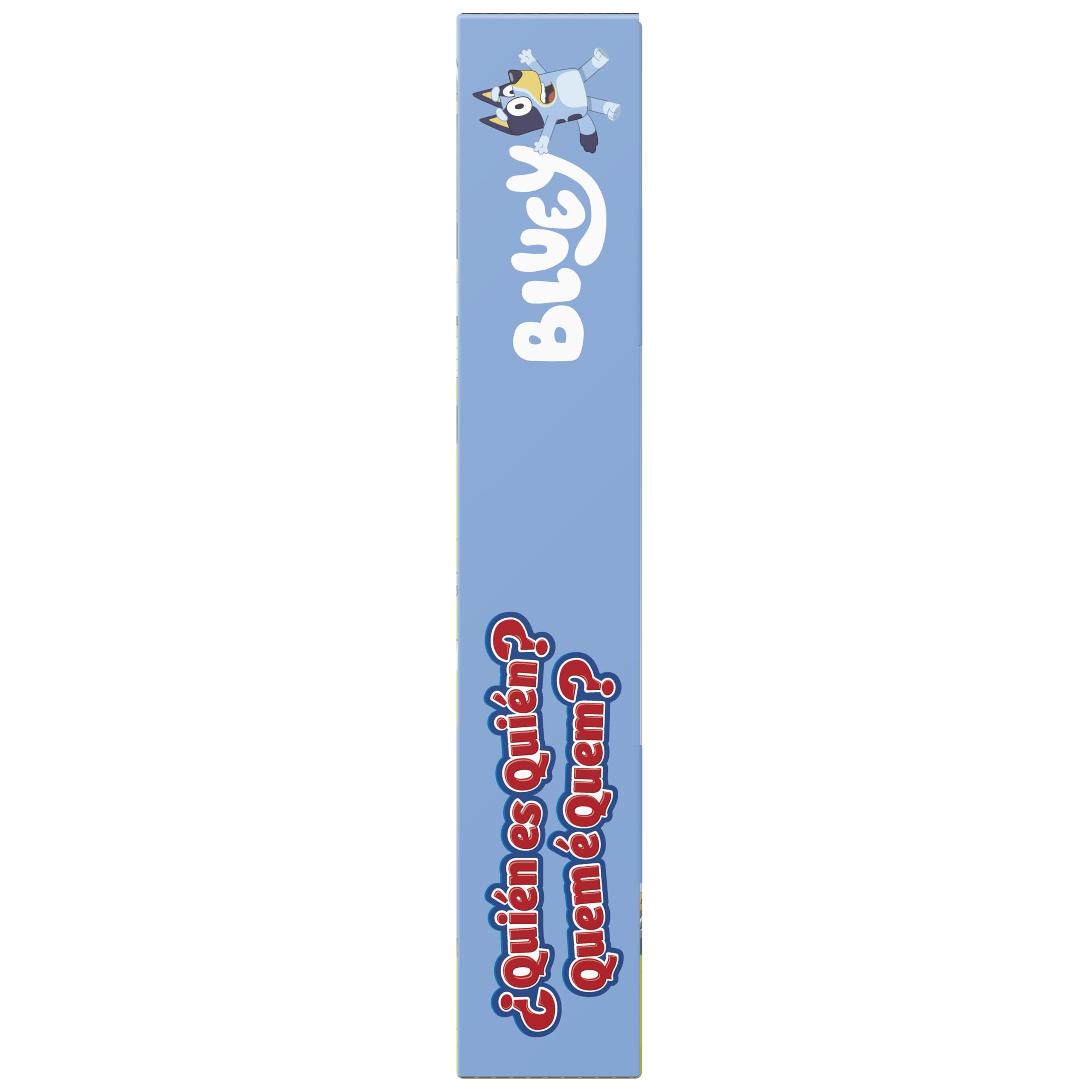 Juego para niños ¿Quién es quién? edición Bluey, Juegos de Mesa Familiares y de Viaje, 6+ - Versión en español - portugués