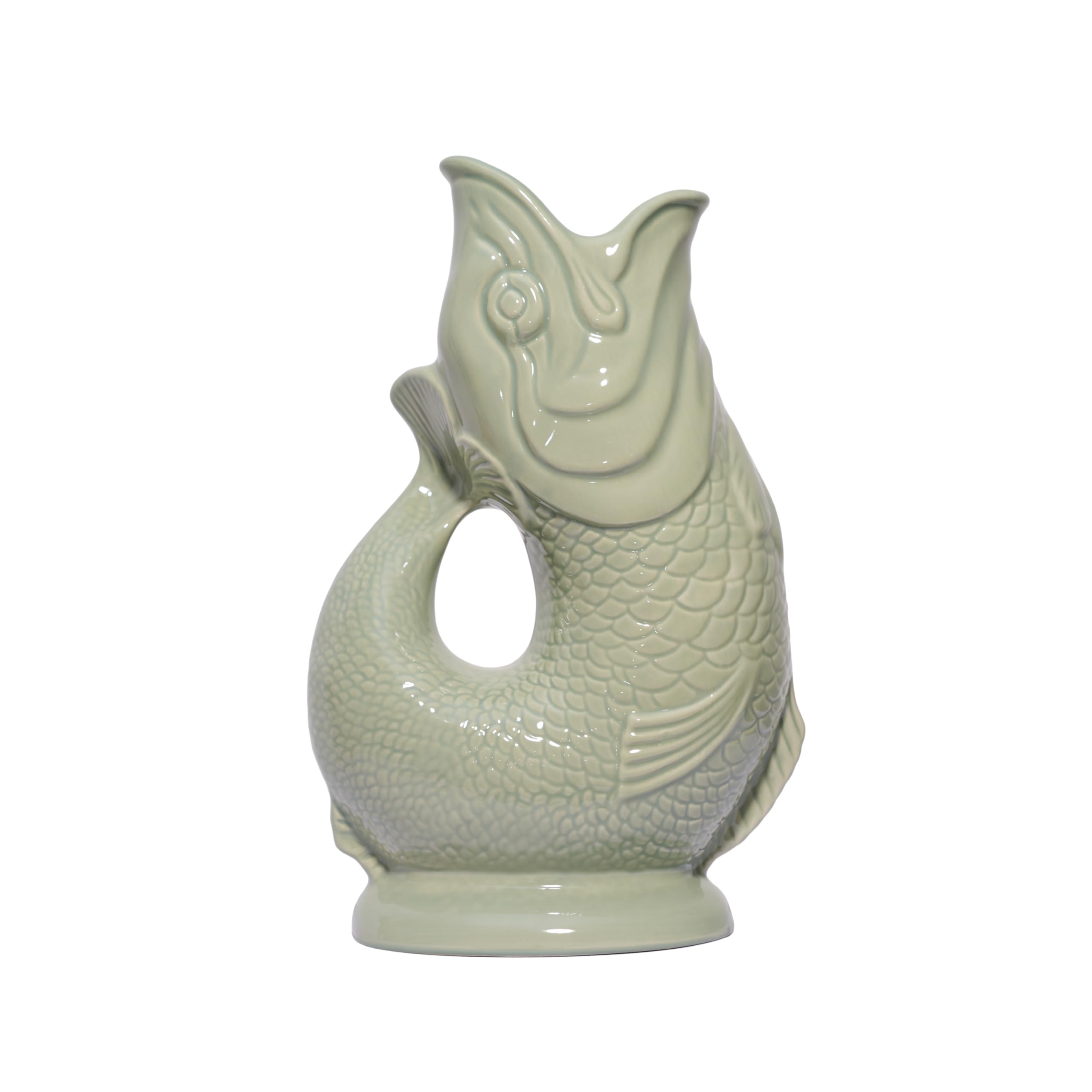 Caraffa da gluggle a tema country verde salvia (extra large)