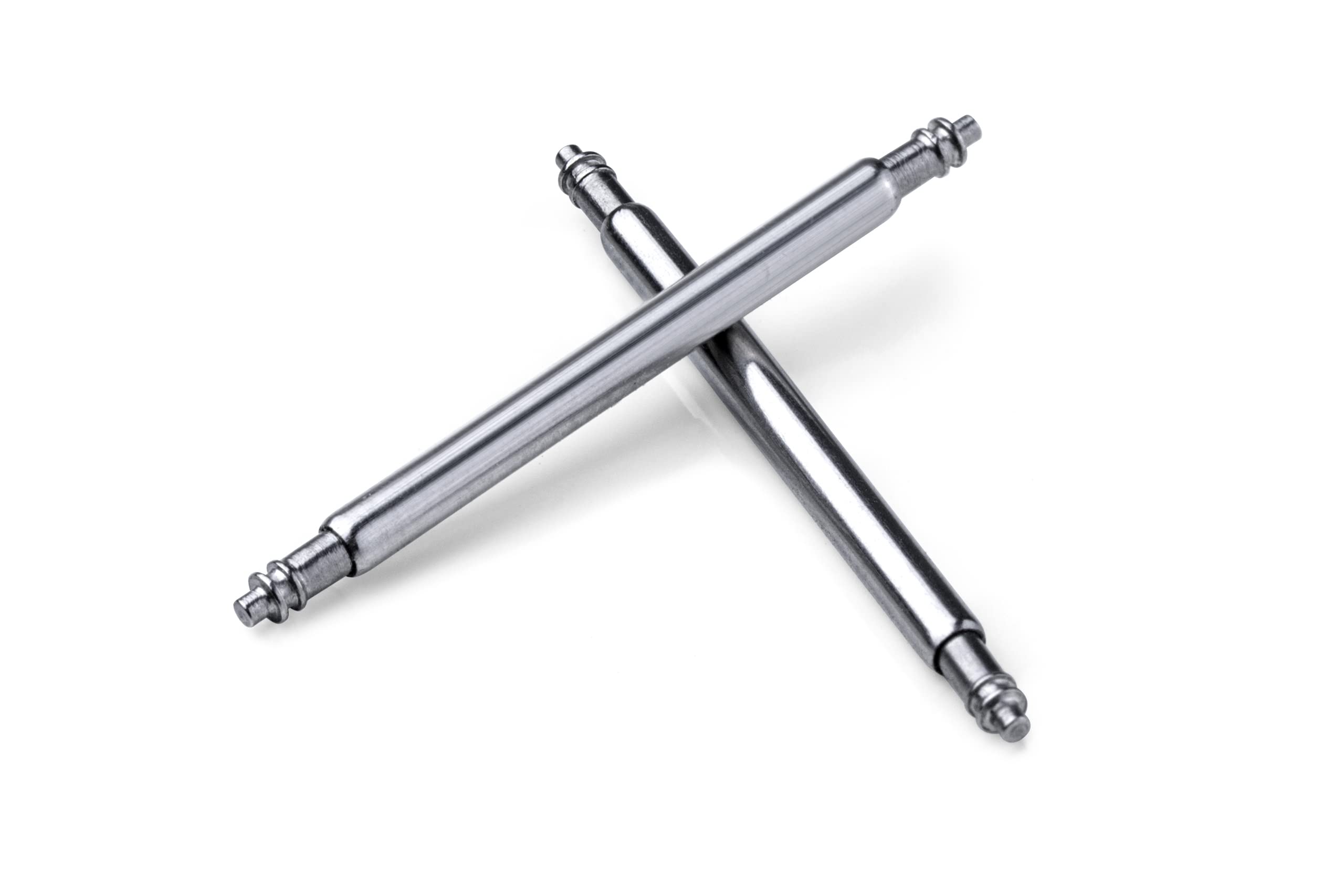 2 Federstege Aus Edelstahl – 24 Mm, 1,78 Mm, Für Uhren-Armbänder