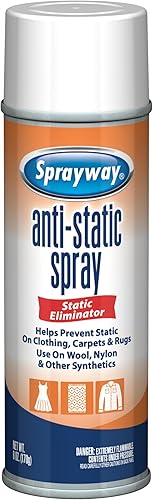 Sprayway SW956R Aerosol antiestático sin residuos reduce la adherencia estática elimina los golpes estáticos 6 onzas