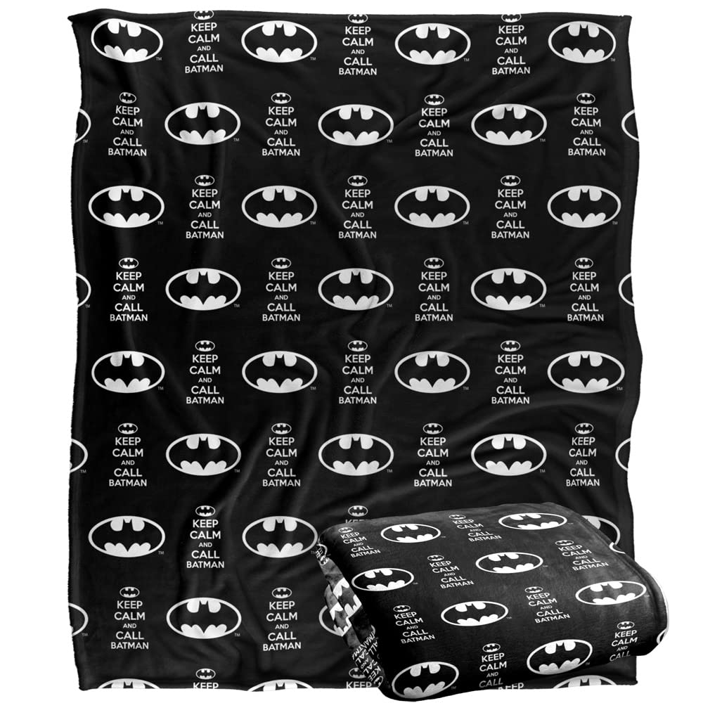 BATMAN Silky Touch Super Soft Throw Blanket 152 x 127 cm