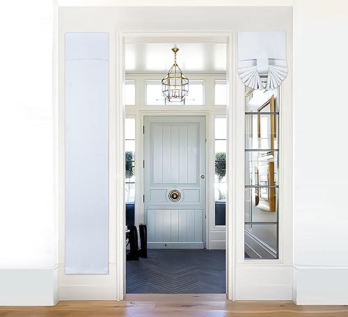 Miniatura 46 de PI Cortina Opaca para Puerta Francesa, Sombra de Ventana con Privacidad y Aislamiento Térmico, Cortina Larga para Vidrio/Puerta Corrediza, Sombra