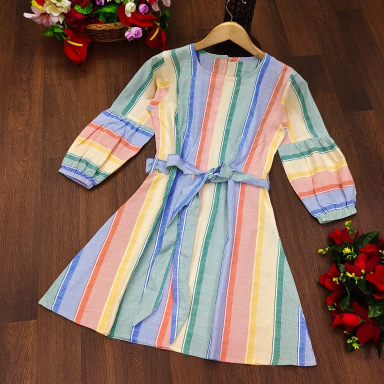 Image of OM SAI LATEST CREATION Western Dresses for Women | Short A-Line Dress for Girls | Mini Dress for Women Dress for Women
