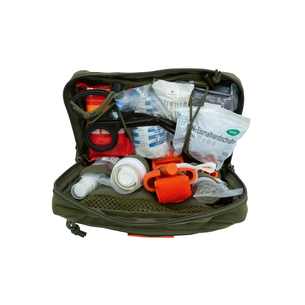 WERO MED-X® Hunter Medic Pack K9 – Erste-Hilfe-Set für Hund & Mensch | Taktisches Trauma-Set mit Tourniquet, Emergency Bandage - Jagd, Dienst & Outdoor
