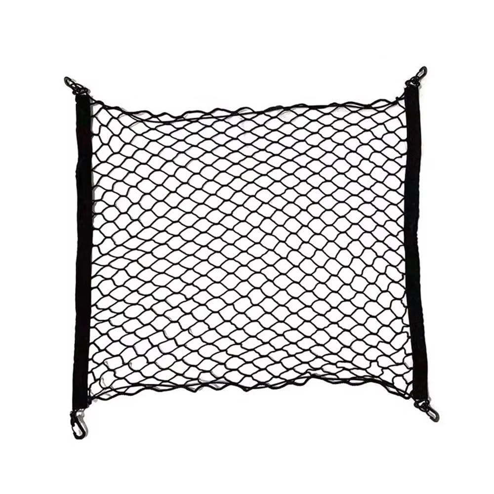 Filet de rangement coffre voiture nylon 110x40 cm extensible - 6