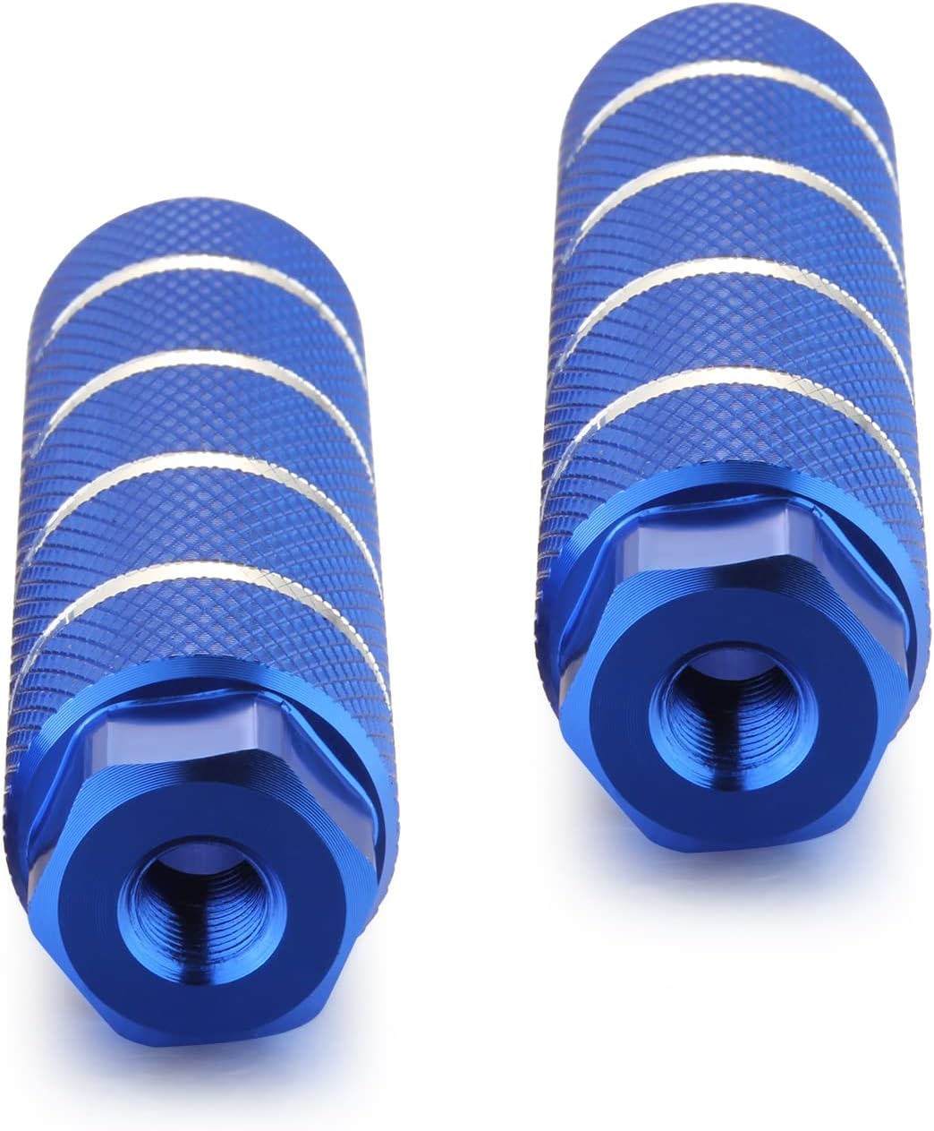 Twilight Garage Bike Pegs, 2 Pack 3/8 inch 26 Teeth Axles Aluminum Alloy Anti-Skid Bicycle Foot Pegs