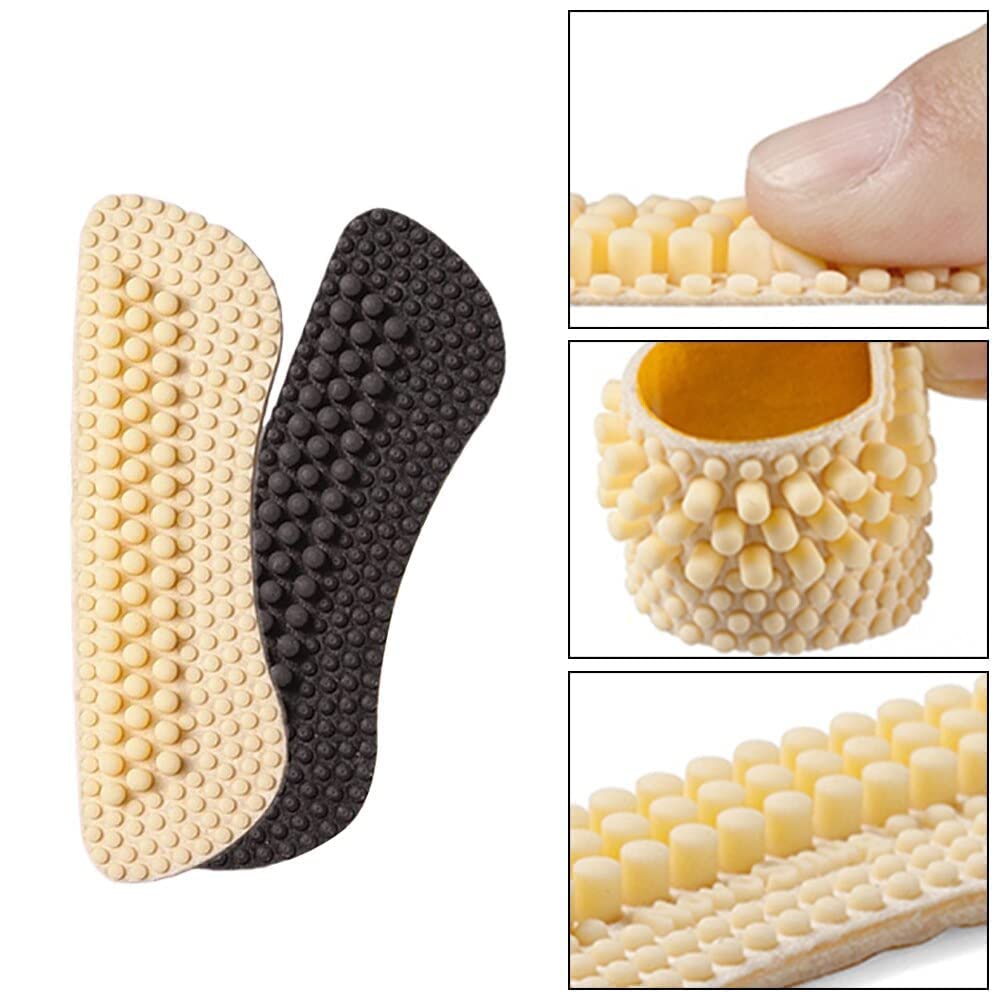 TEXHARD 4D Silicon Heel Liner Cushions Insoles For Heel Grip Pads