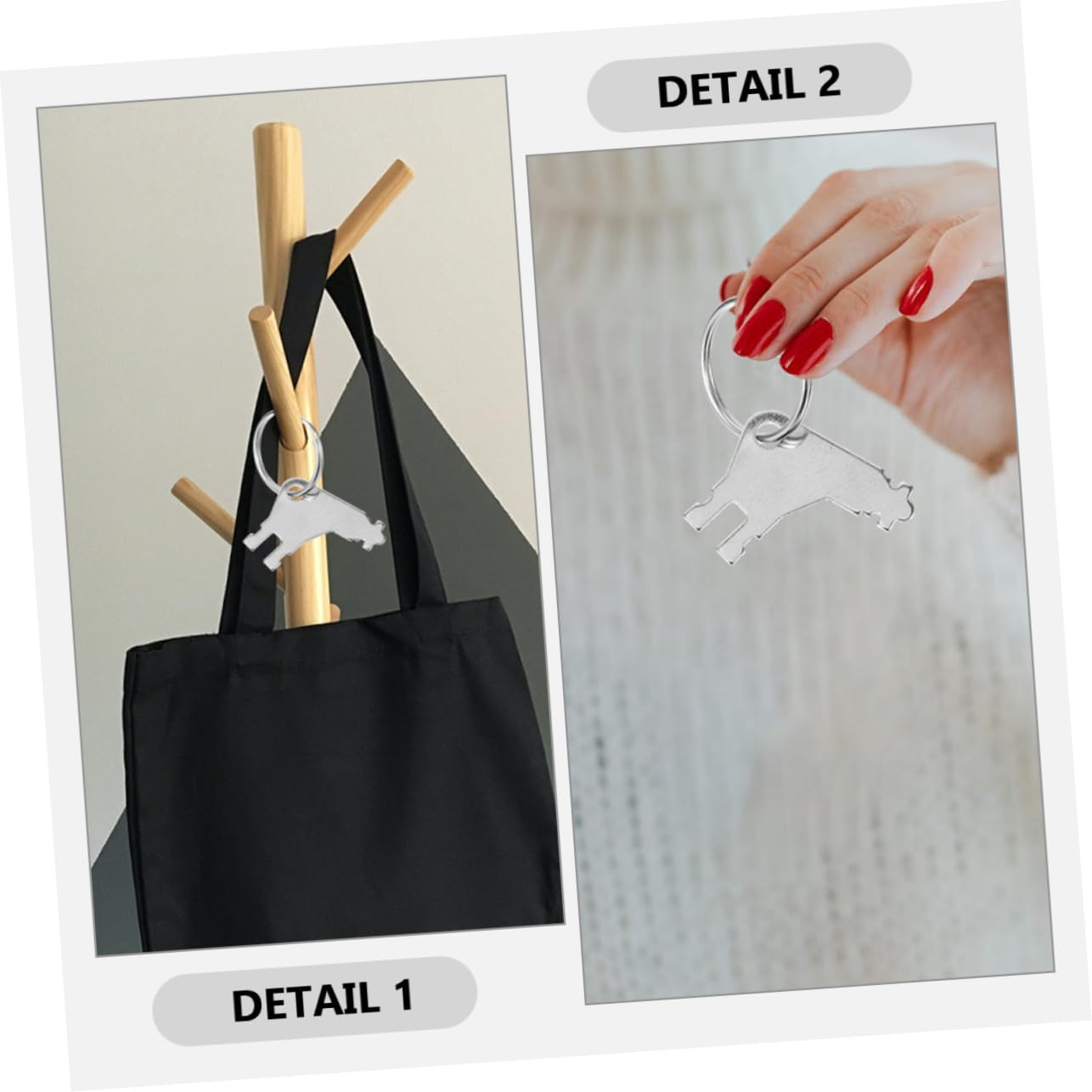 Angoily 10 Pack Universal Toilet Paper Dispenser Key Steel Construction for Use