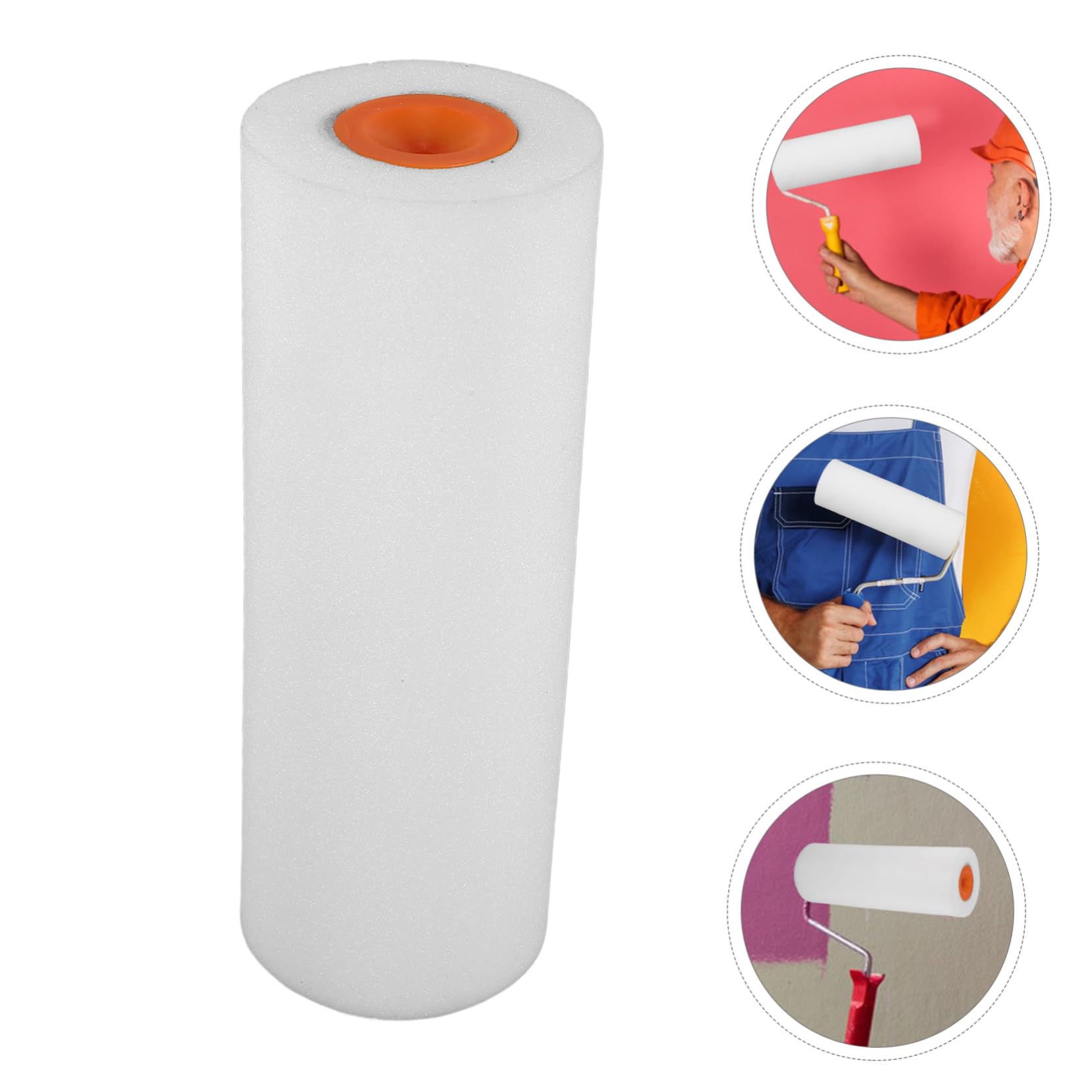 HOMSFOU 3pezzi Per Pittura Ricaricabile Da Strumento Pratico Per Imbiancare Pareti Con Manutenzione Facile e Compatibilità Versatile Per Vernici Base Oli