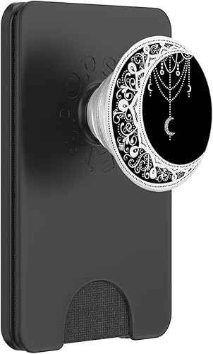 Miniatura 7 de Astrología Pagan Wicca Regalo de bruja atrapasueños cristales Moon PopSockets PopGrip: agarre intercambiable para teléfonos y tabletas