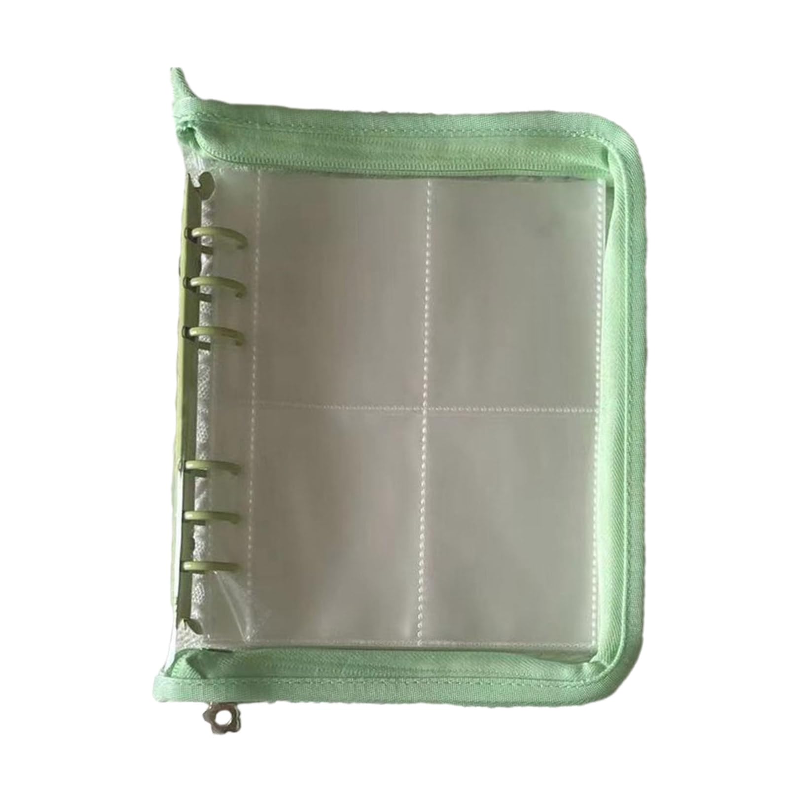 Psdndeww Dustproof Jewelry Storage Book Stylish Necklace Organizers Portable Travel Jewellery Organiser Booklet Case Small Clear Zippered Pouch