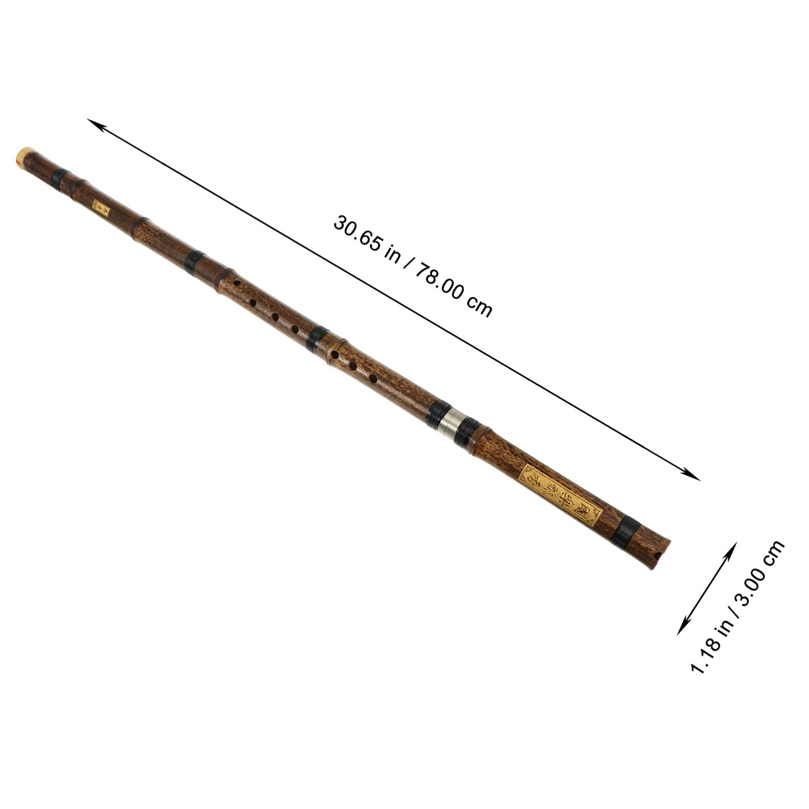 Milisten Das Alte Xiao Chang Xiao Bambusflöte Dizi Chinesische Bambusflöte Dizi Chinesisches Instrument Chinesische Flöte Dizi Chinesische Handgefertigte Flöte Kind Geschenk Erwachsener