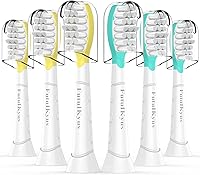 Vista 1 de FutulkyUS Cabezales de cepillo de repuesto para niños Philips Sonicare: cabezal de cepillo de dientes eléctrico suave compatible con 4100, cabezal
