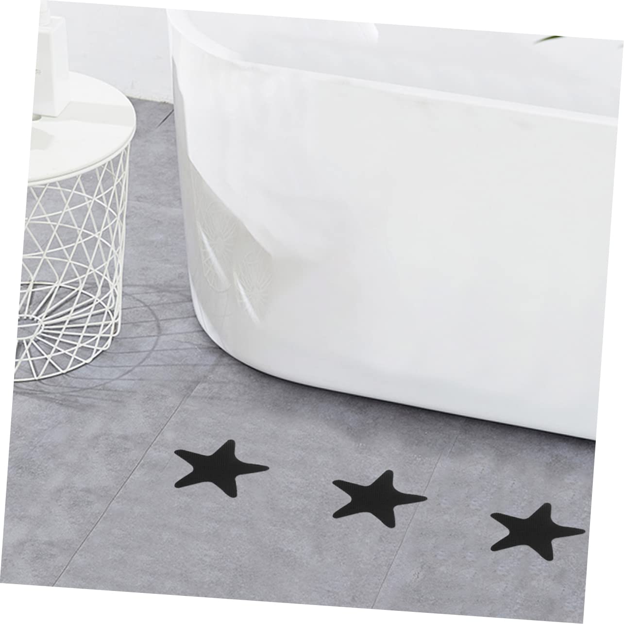 Alipis 120 Piezas Baño Pegatinas Antideslizantes Pegatinas Antideslizantes para Bañera Cinta Anti Baño Pegatina Anti-baño Niño Peva Forma De Estrella Neumático De Deslizamiento