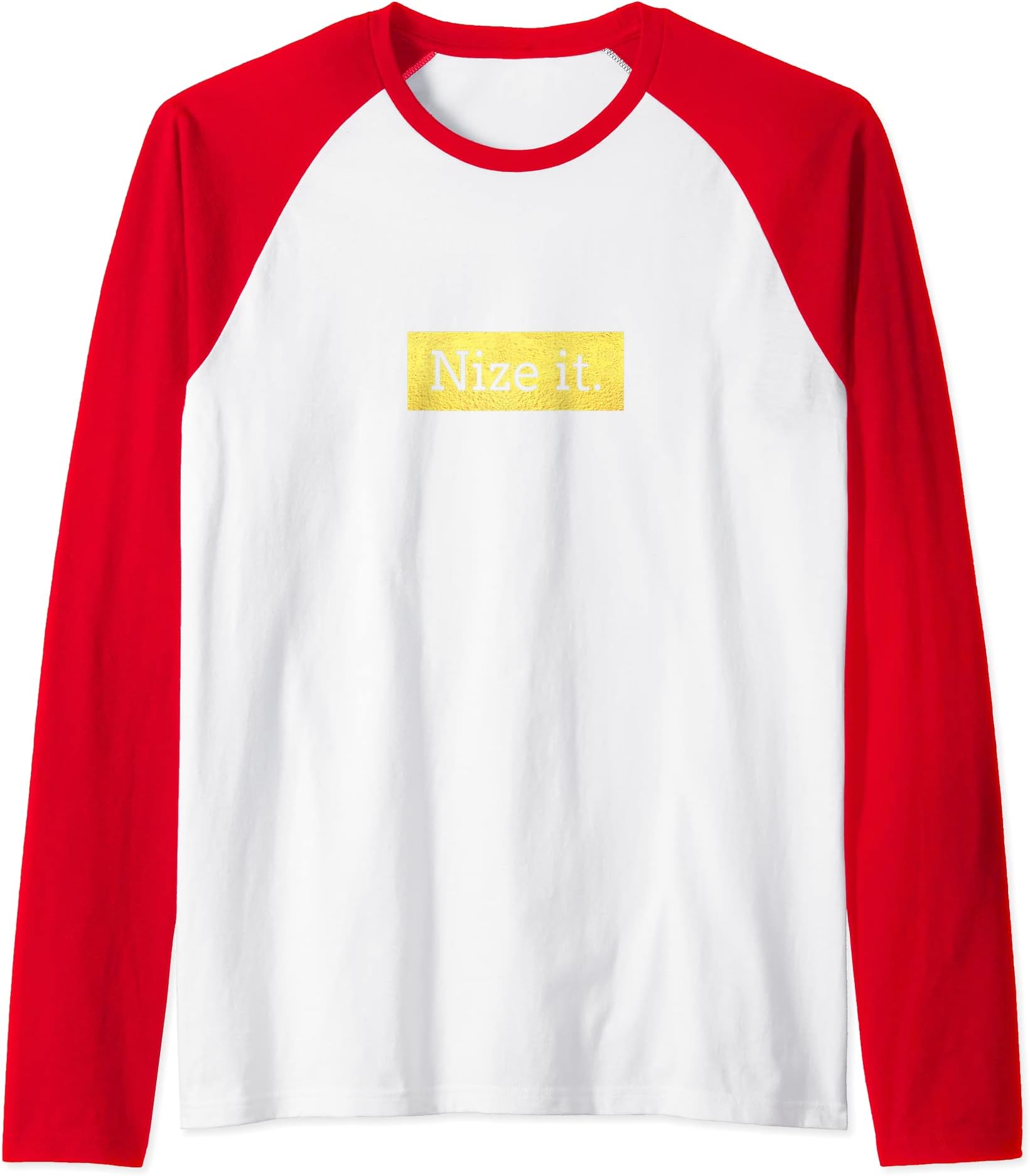 Nize It - Toronto Canada Slang Raglan Baseball Tee