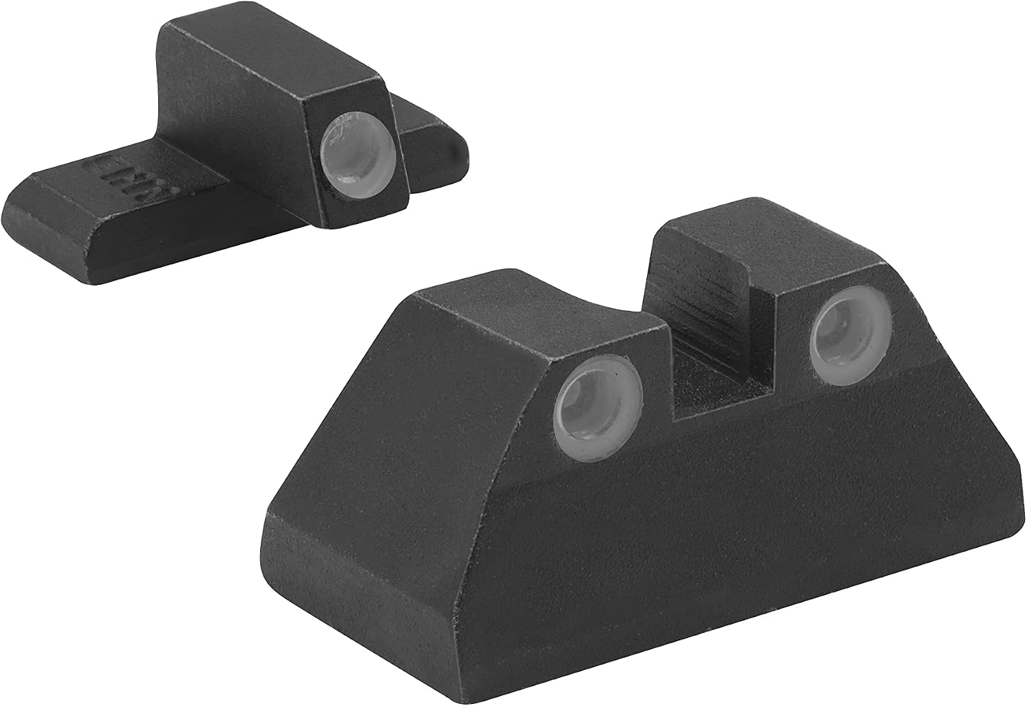 MEPRO Tru-Dot tritium Night Sights Compatible with H&K Green tritium dots Glow on Sight self Illuminated Meprolight Fixed high Durability Metal Sights