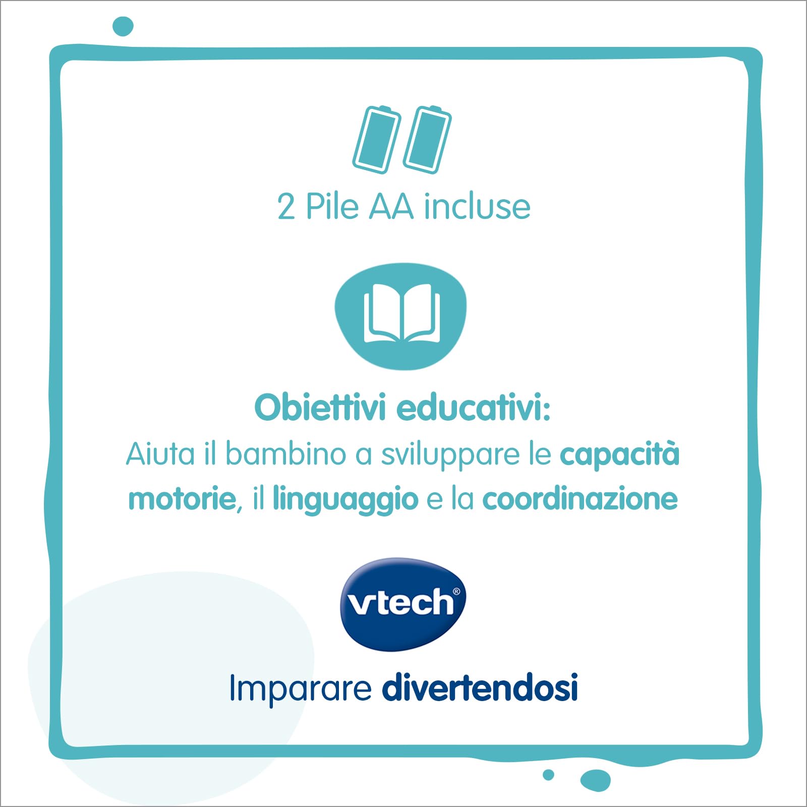 VTech Super Primi Passi Parlante 2 in 1 - Arancione, Primi Passi per Bambini con Sensore di Movimento e Sistema Frenante, Maniglia, Gioco Bambino con Animali e Numeri, Batterie Incluse, 9-36 Mesi