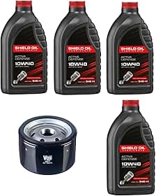 Kit troca 4 Oléos 10w40 + Filtro Logan Sandero 1.6 8v 2007 2008 2009 2010 2011 2012 2013 2014 2015 2016 2017 2018 2019 2020 2021
