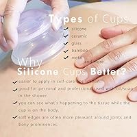 Vista 4 de Juego profesional de terapia de ventosas de silicona tazas de masaje de silicona tazas de masaje chino para reducción de celulitis, masaje