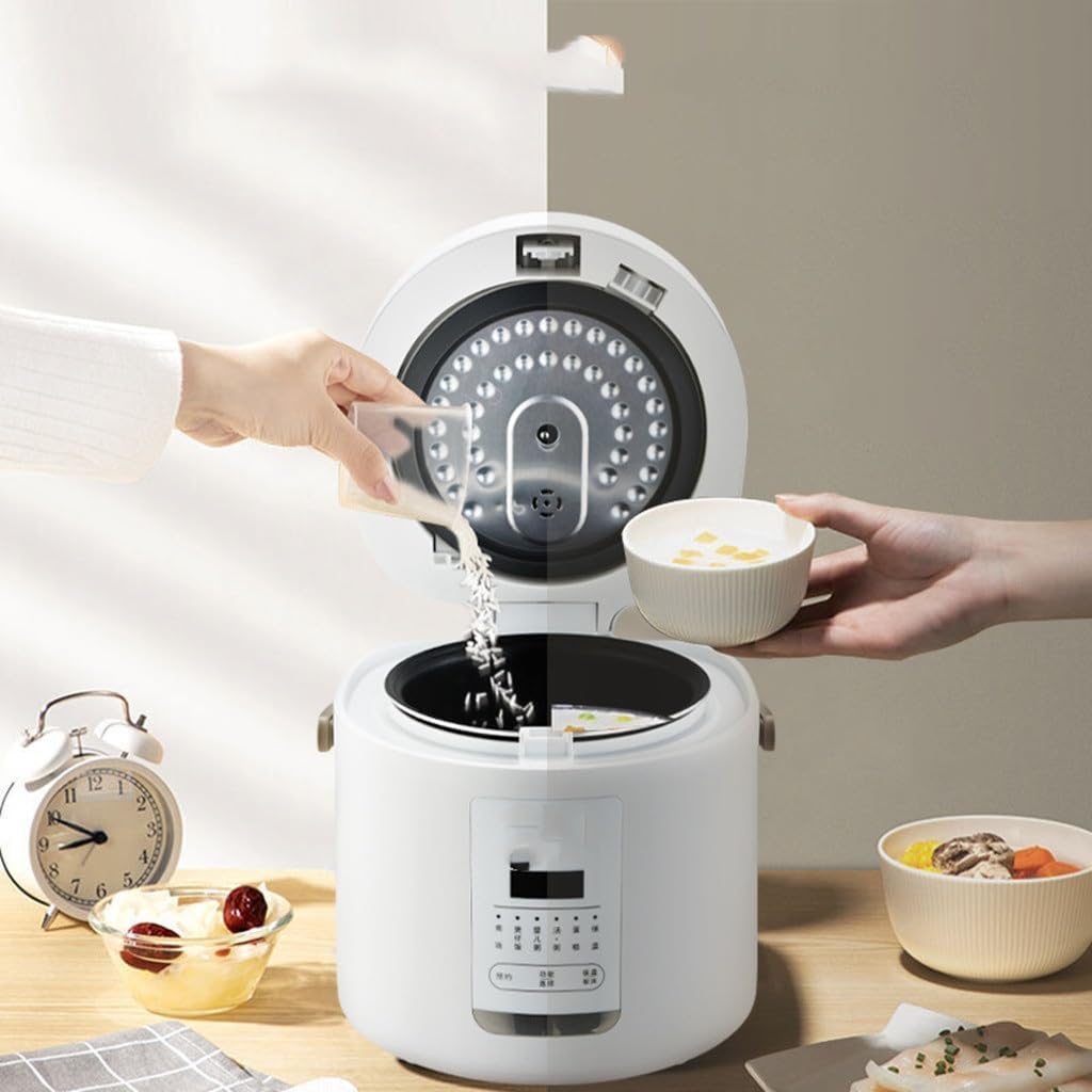 Rice Cooker Electric Rice Household Small Mini, Intelligent Reservation Multi-functional Soup