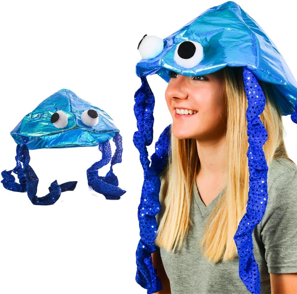 Tigerdoe Jellyfish Hat - Jellyfish Costume - Animal Hats - Fish Hats - Costume Hat, One Size