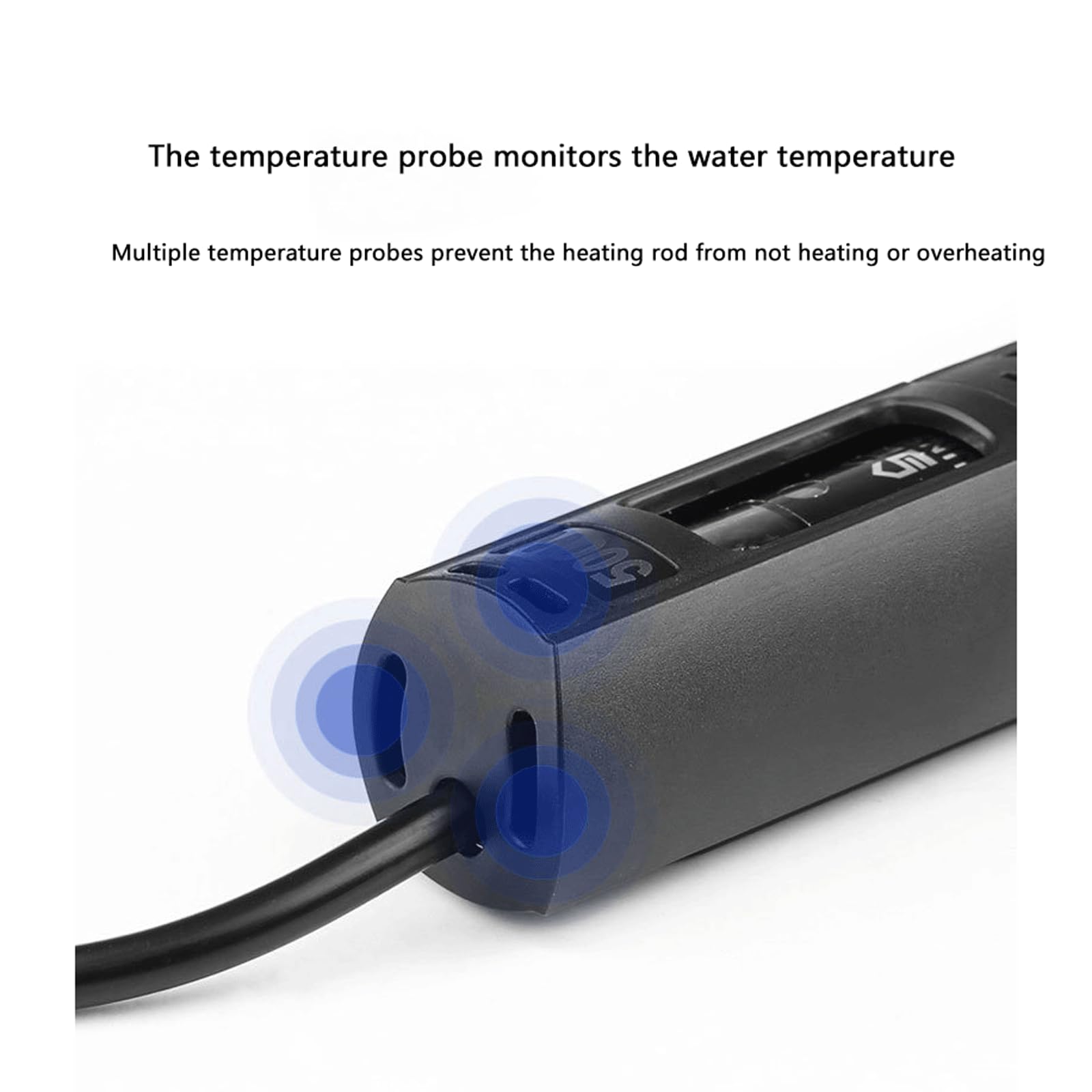 Riscaldatore a Basso Livello dell'Acqua Riscaldatore Automatico per Acquario a Temperatura costante, 75 W (50 W)