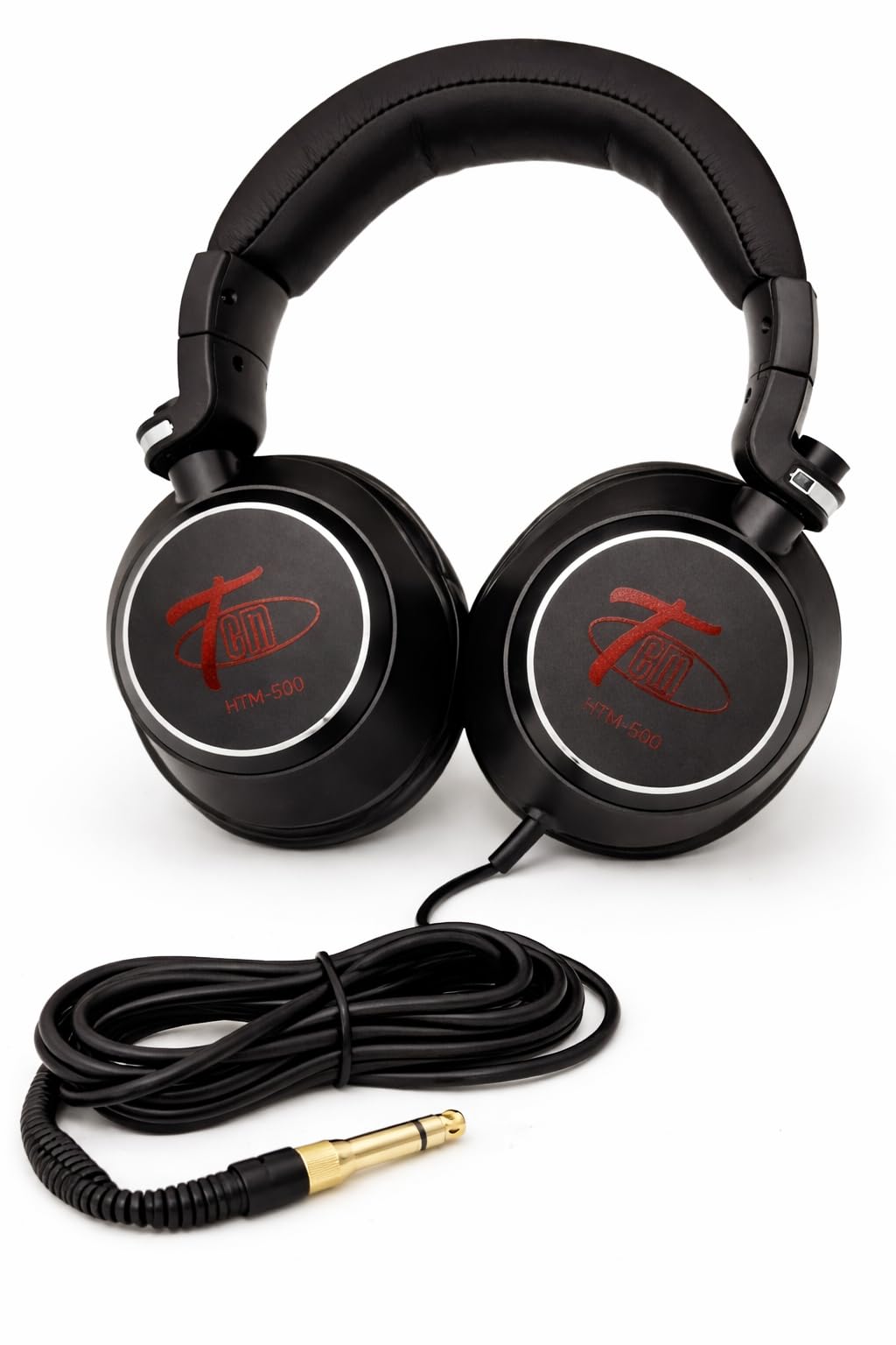 Auriculares Profesionales TCM500 Cerrados Supraaurales con Cable 3m, Driver 50mm, 32Ω, Alta Sensibilidad 100dB, Estudio DJ Monitoreo Audio Alta Fidelidad con Jack 3.5mm + 6.3mm
