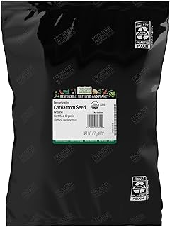 Frontier Cardamom Seed, Decorticated (no Pods), Powder Certified Organic...