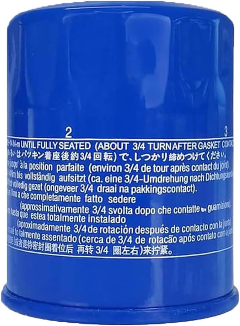 (6 Pack) 15400-PLM-A01,15400-PLM-A02 Oil Filter For Honda GX610 GX620 GX630 GX660 GX670 GX690 Engine Part # 15400-P0H-305PE, 15400-PLM-A01PE, 15400-ZJ1-004, Red