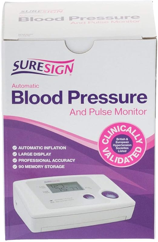 Suresign Automatic Blood Pressure & Pulse Monitor Amazon.co.uk