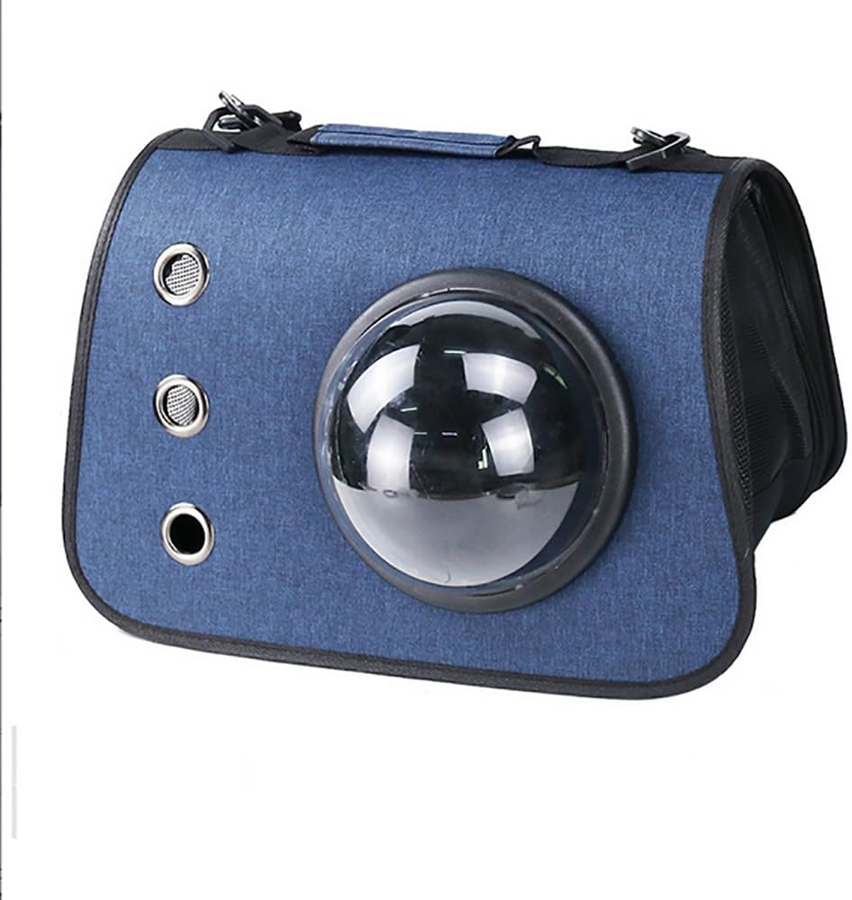 Pet Carrier Backpack with Transparent Window for Cats and Small Dogs (blue) Pet Carrier Backpack with Transparent Window for Cats and Small Dogs (blue)
