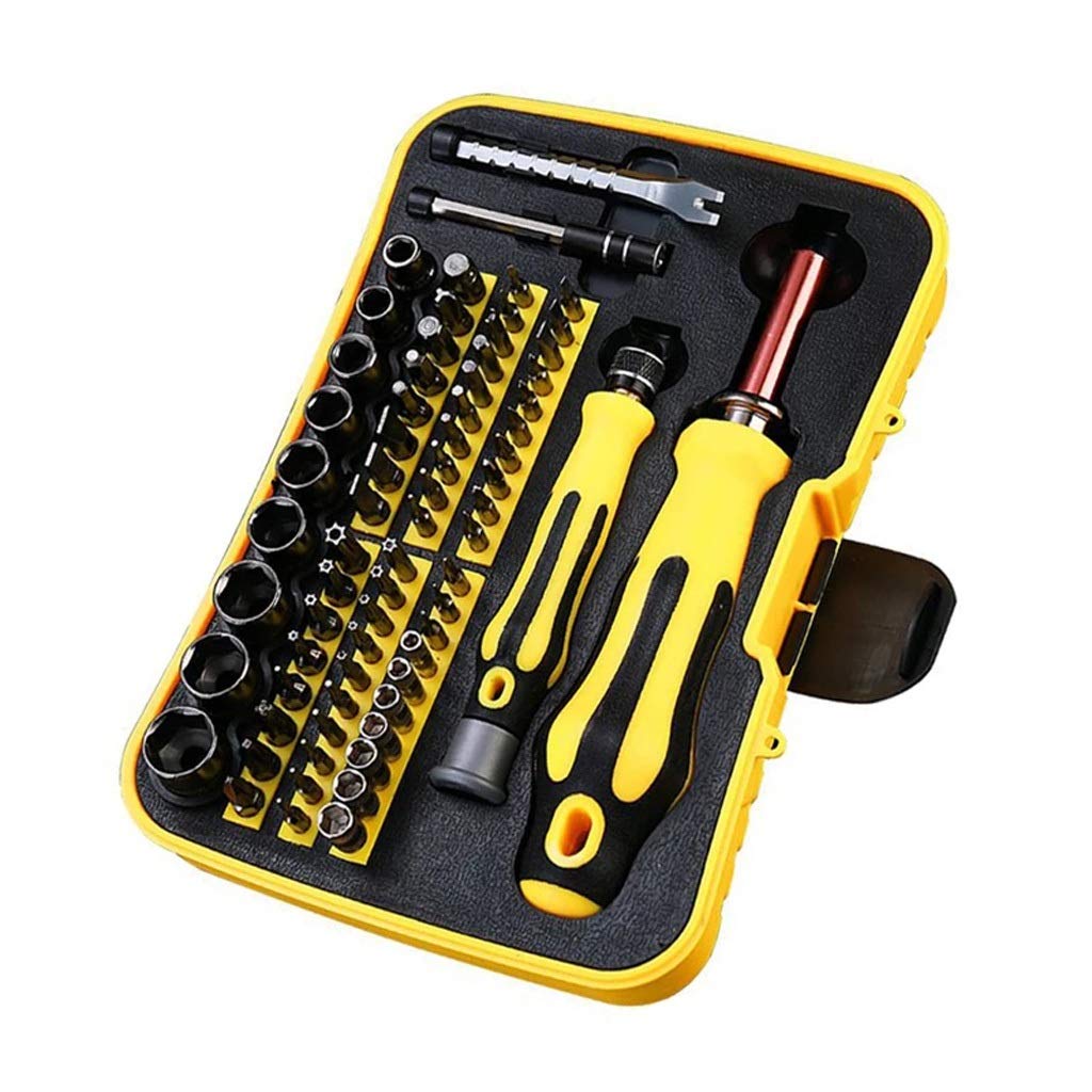 Destornillador de precisión 70 en 1, Juego de Puntas de Destornillador magnético, Broca de Tornillo Hexagonal Torx, Herramientas manuales multifuncionales para el hogar