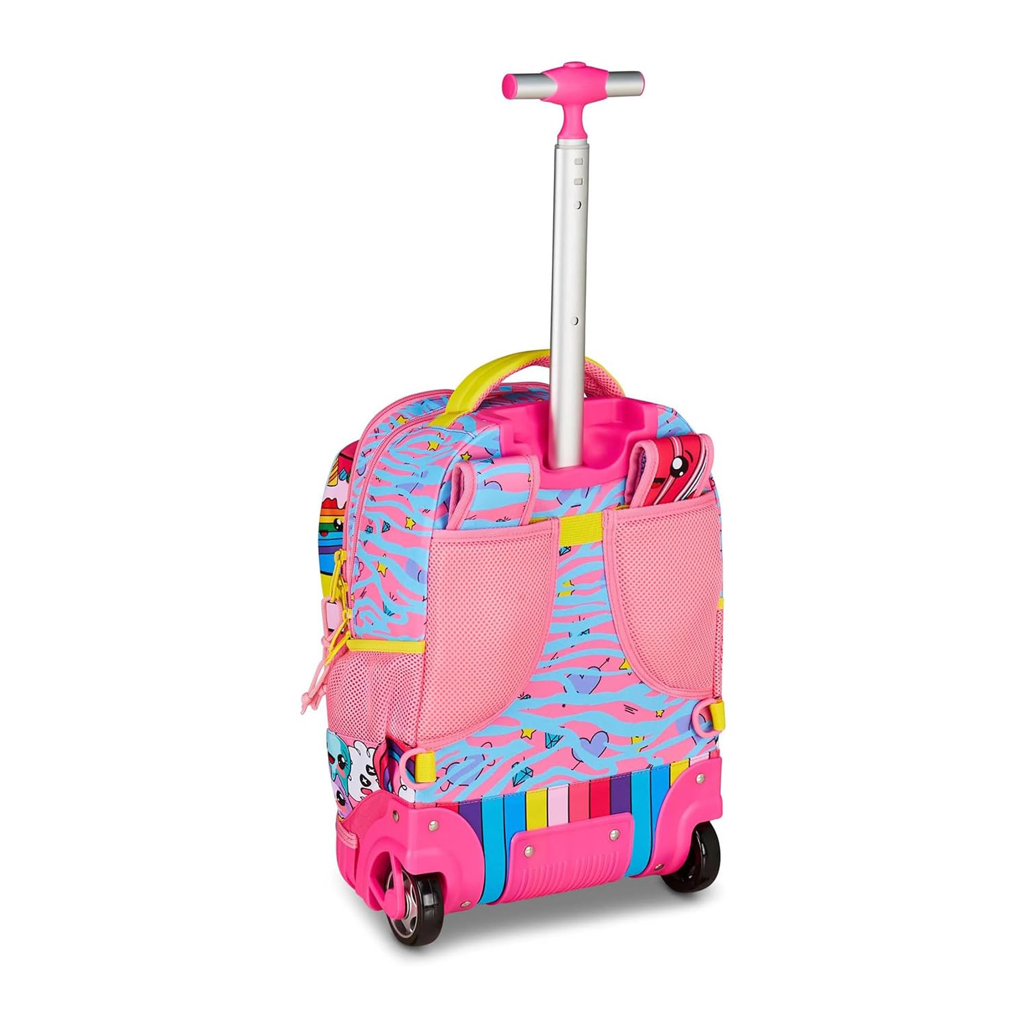 Mitama Trolley Run Extra SWEET DONUTS, 33 Lt, Doppio Scomparto, Tasche multi funzione, bambina, Scuola elementare e media, Tempo libero e viaggi