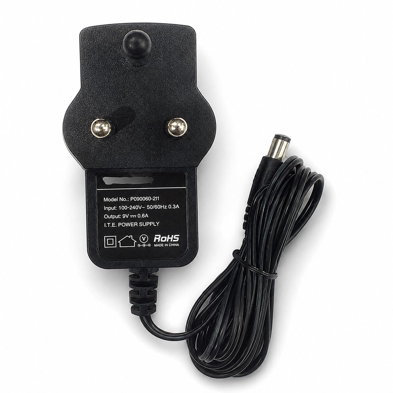9V 0.6A Power Adapter | 9 Volt 600mA AC DC Adapter | 100-240V Input | 1 Meter Cable | DC Barrel Pin Charger for WiFi Router, CCTV Camera, LED Strip, Set Top Box & Electronic Devices (Black)-image-37