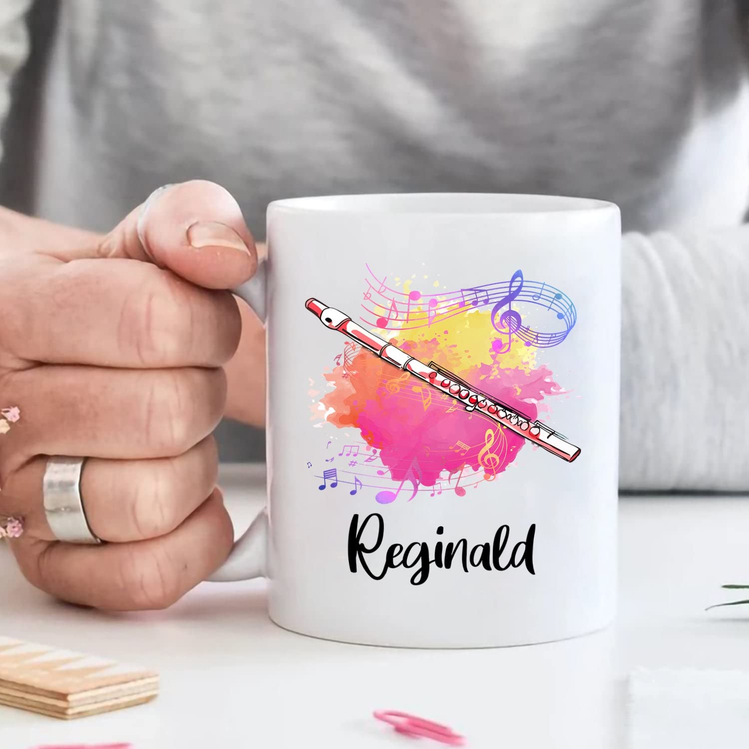 Amazon.com: Personalized Flute Musical Instruments White Coffee Mug 11 15  Oz, Flute Coffee Cup Gift for Flute Player Men Women Birthday, Customized  Name Flute Player Travel Mug, Flute Band Music Ceramic Cup