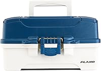 Vista 5 de Caja de señuelos de pesca marca Plano, de dos bandejas con doble acceso superior, Multi