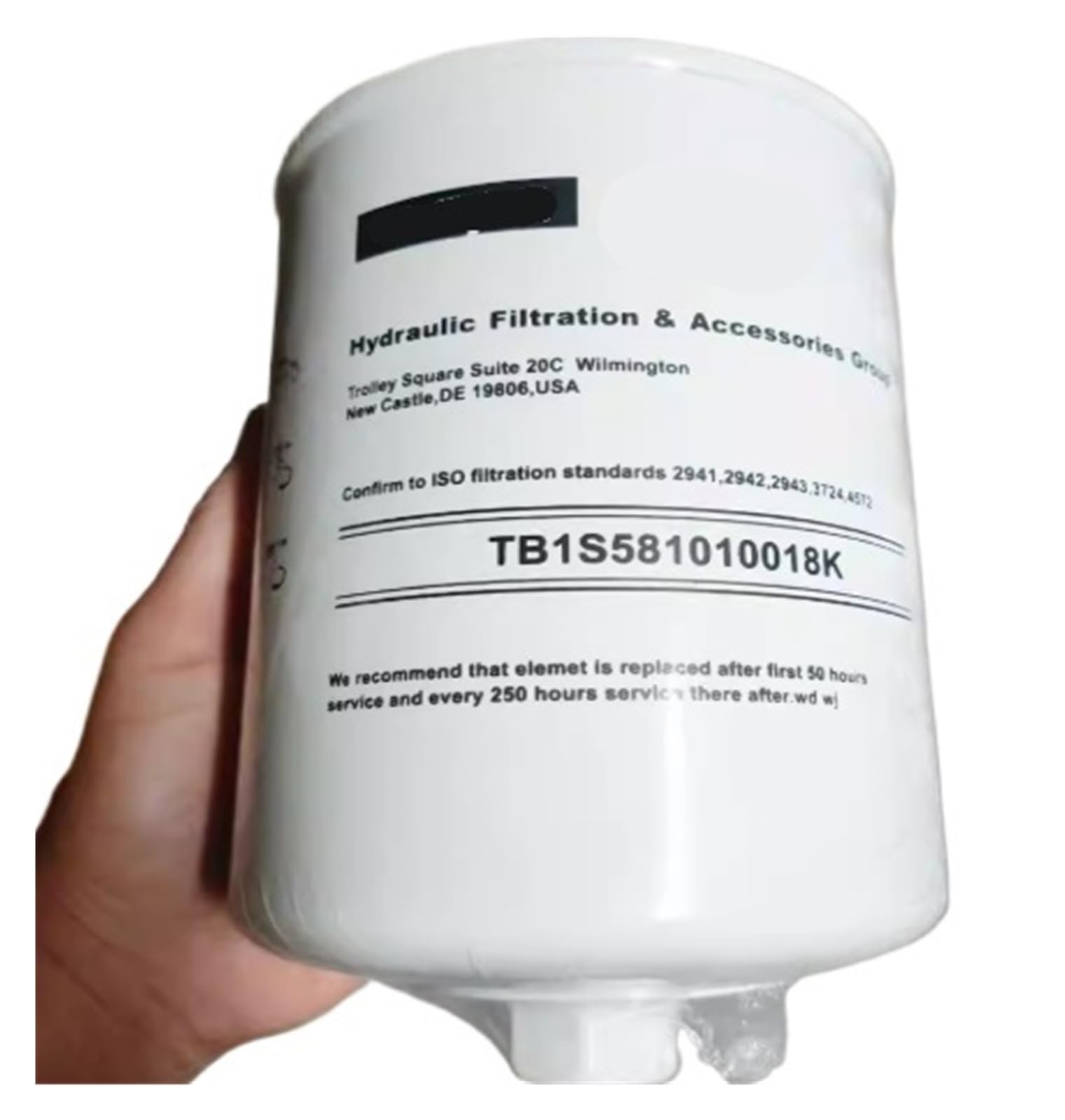 Tscfhgqi One Color Tb1s581010018k Hydraulic Oil Filter
