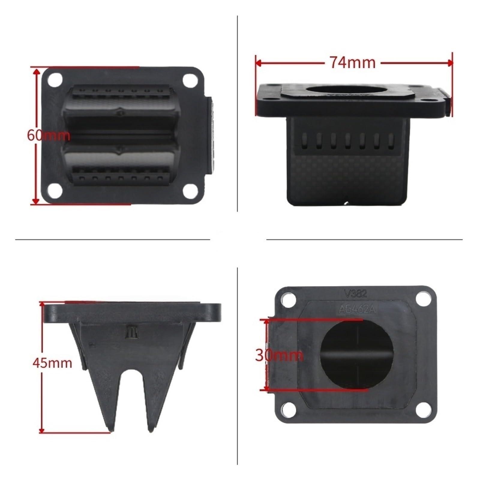 Force De Valve À Lames Pour Moto,Convient pour Yamaha YZ85/YZ80 DT100 DT125 DT175 TY175 TY250 AT2 RM100 KX CLAPET BOITE POUR