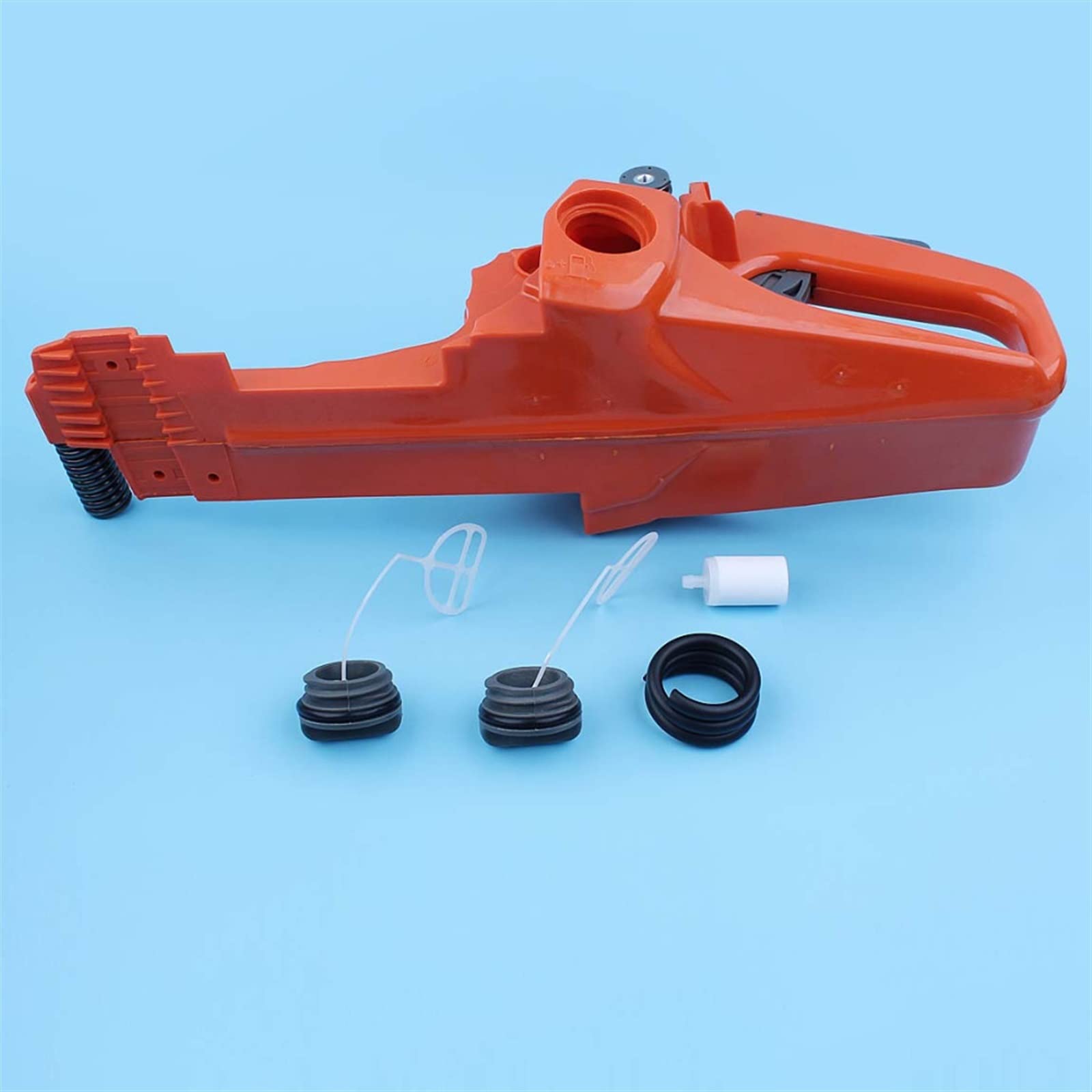 IWBR Kit de línea de Filtro de Tapa de Montaje de manija Trasera de Tanque de Combustible de Gas Apto for Husqvarna 362 365 371 372 372XP repuestos de Motosierra