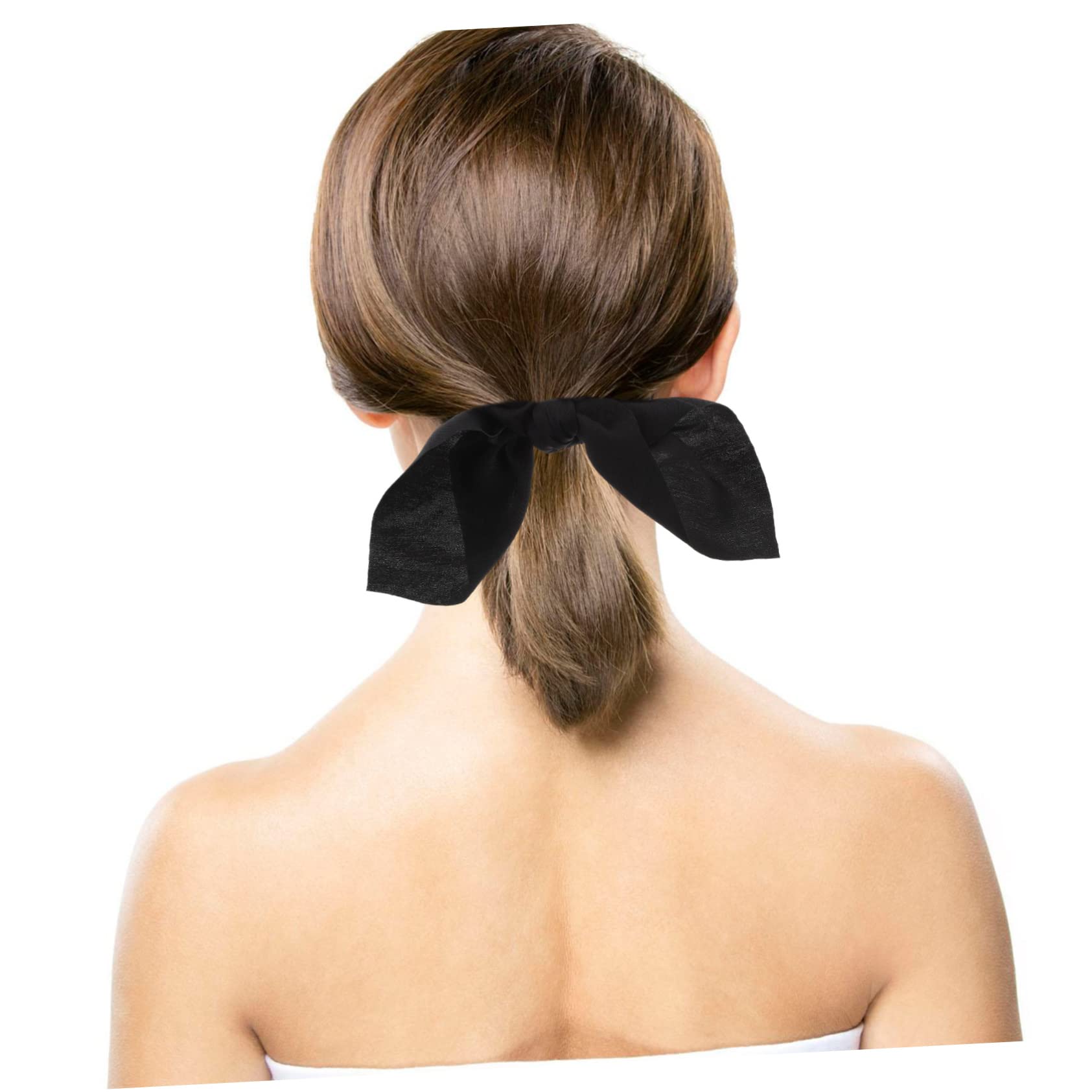 minkissy 30pezzi Elastici Per Con Orecchie Di Coniglio e Fiocco Accessori Per Acconciature Eleganti e Pratici Per Donne e Ragazze
