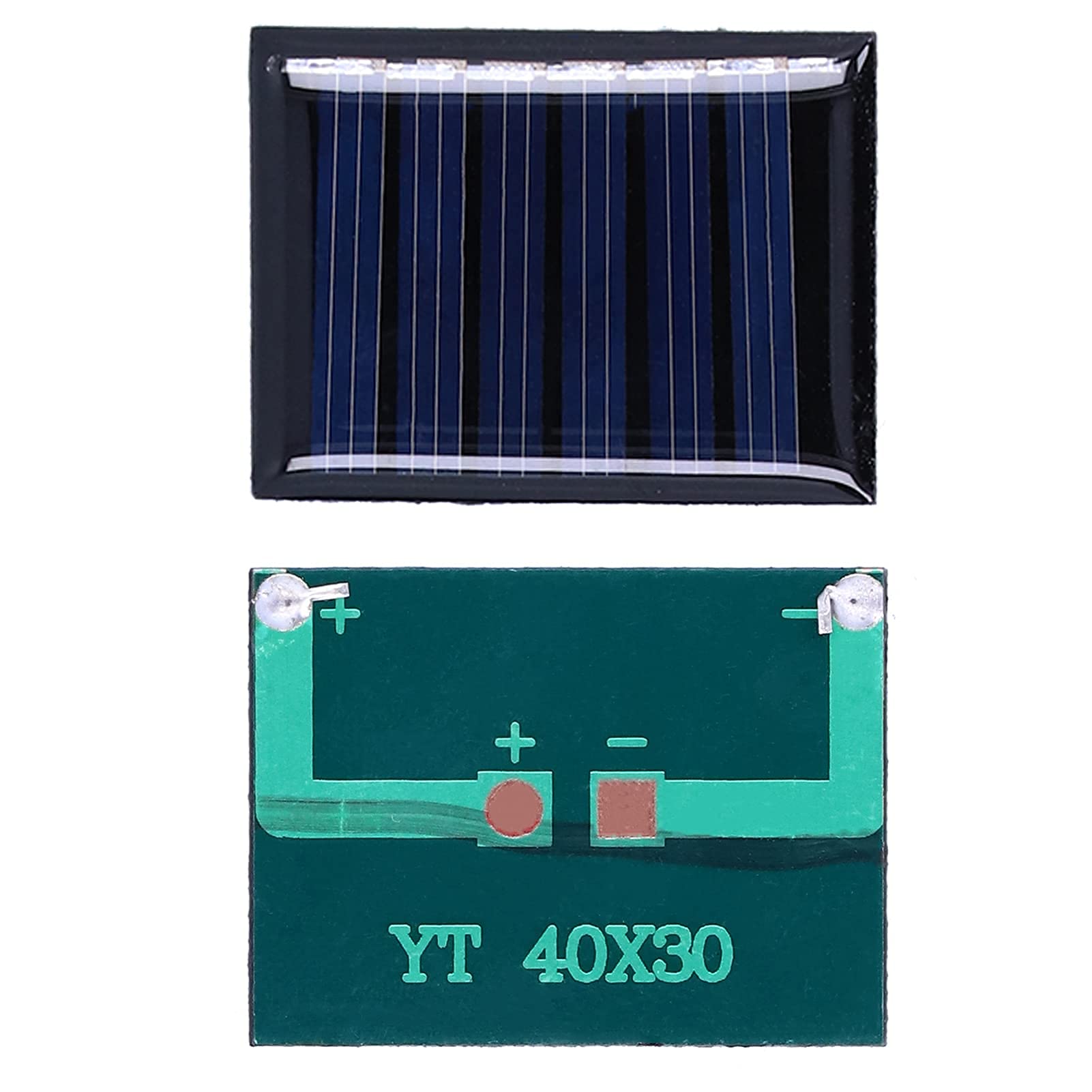 4 Stück Mini Solarpanel, 40 X 30 Mm, 0,15 W, 3 V, Polysilizium Solarmodul, Flexible Solarmodule Solarzellen Ladegerät Solarzellen Für Sonnenenergie Heimwerken DIY Wissenschaft Projekte