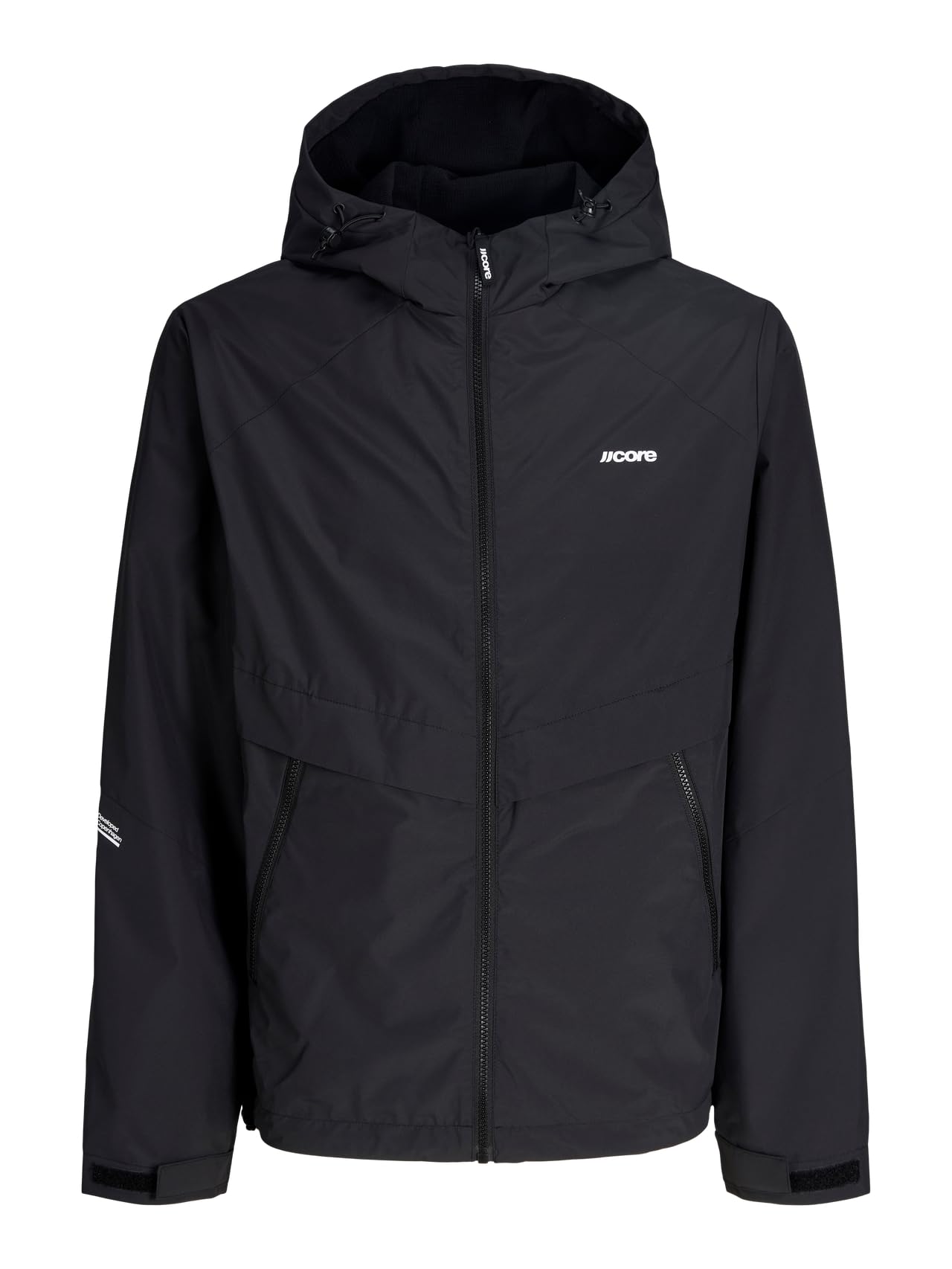 JACK & JONES Übergangsjacke Leichte Herren-Übergangsjacke mit Reißverschluss und Kapuze