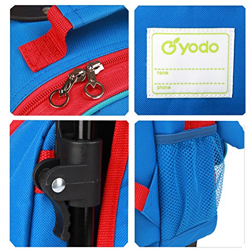 Yodo 3-Way Kids Suitcase Luggage or Toddler Rolling Backpack with wheels - Image 6
