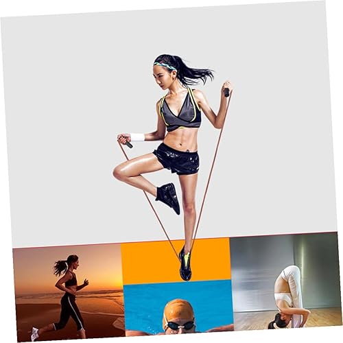 Miniatura 6 de Mipcase Adjustable Genuine Leather Jump Rope with Soft Handles for Fitness Training and Weight Loss Professional Speed Rope for Adults and Students