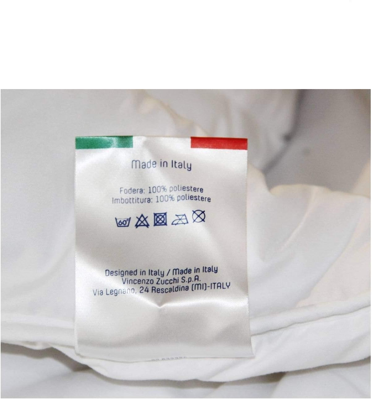 Bassetti Il Piumone Bettdecke für Winter und Frühjahr *+**, 4-Jahreszeiten-Decke aus Polyester, für Einzelbett, 155 x 200 cm
